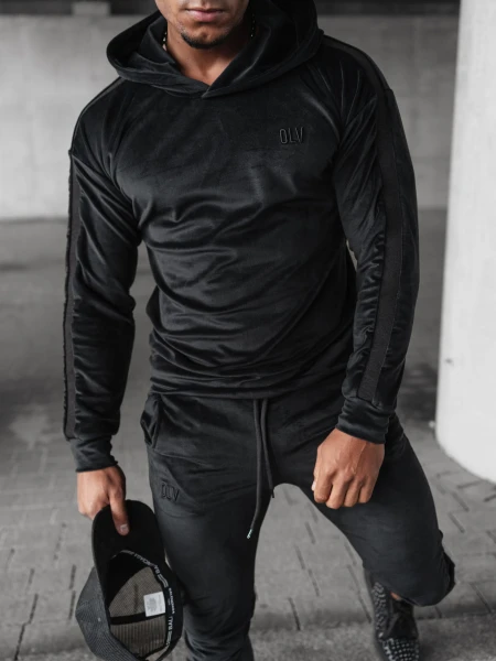 Komplet męski OLAVOGA ELICK 2023 czarny  -  maWer Fashion
