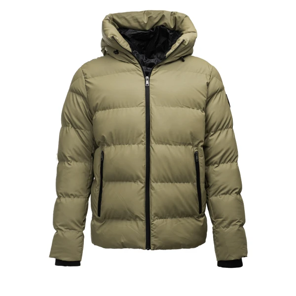 Zimowa kurtka męska OLAVOGA SPARKNOING 2025 khaki - maWer Fashion