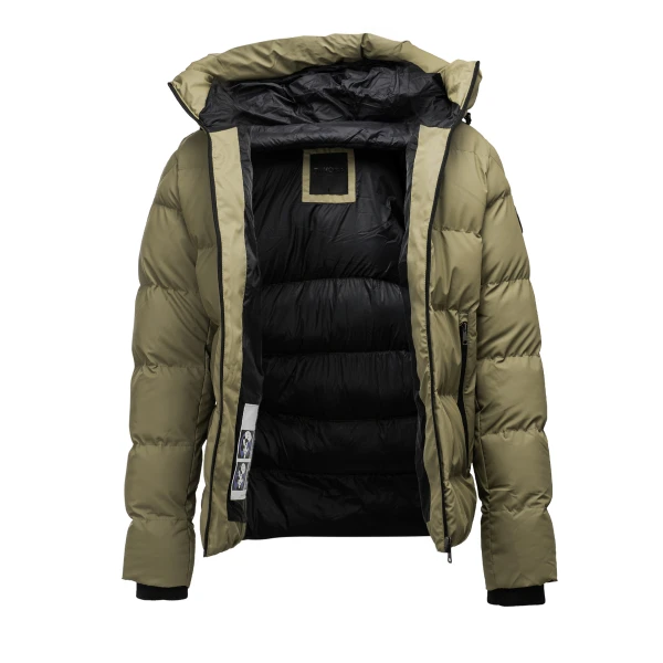 Zimowa kurtka męska OLAVOGA SPARKNOING 2025 khaki - maWer Fashion