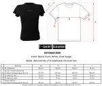 T-shirt damski OLAVOGA ESTONAR 2026 ciemny beż - mawershop