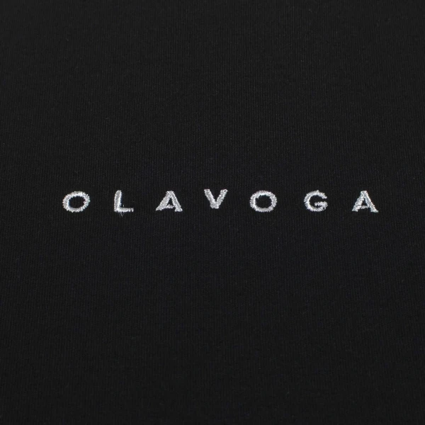 T-shirt damski OLAVOGA ESTONAR 2026 czarny - mawershop