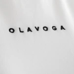 T-shirt damski OLAVOGA ESTONAR 2026 biały - mawershop