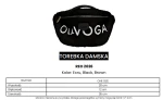 Torebka damska OLAVOGA REO 2026 czarna - mawershop