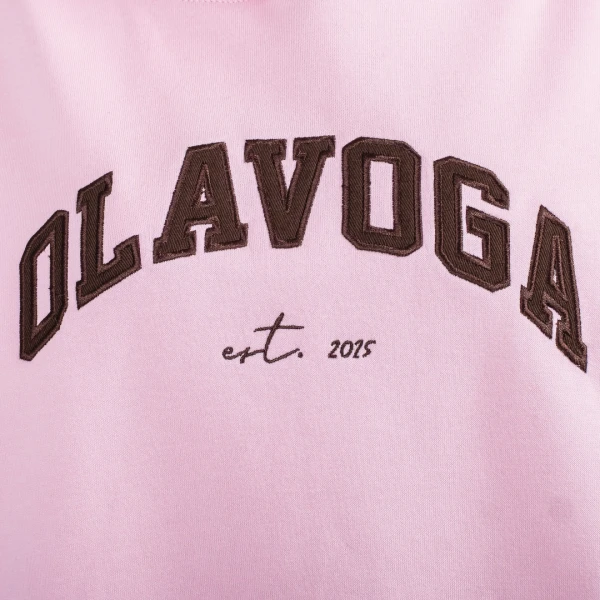 Bluza damska OLAVOGA TRODI 2026 różowa - mawershop