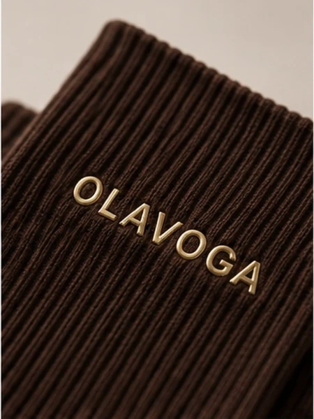 Skarpetki damskie OLAVOGA AVILA 2026 brąz - mawershop