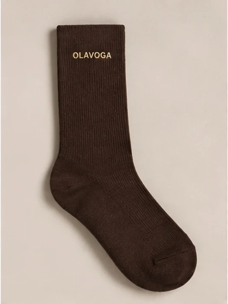 Skarpetki damskie OLAVOGA AVILA 2026 brąz - mawershop