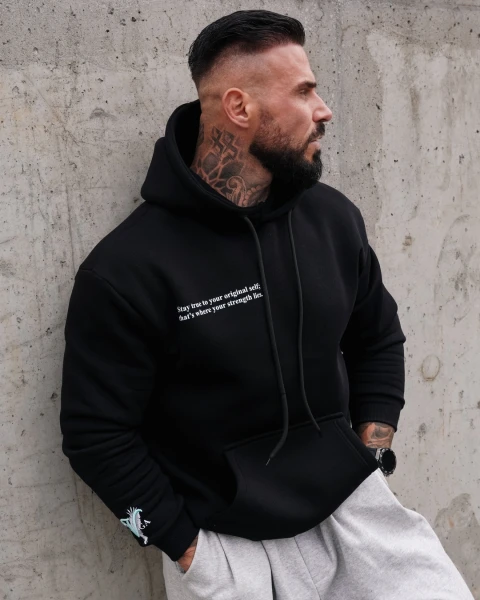 Bluza męska OLAVOGA EAGLE 2026 czarne - mawershop