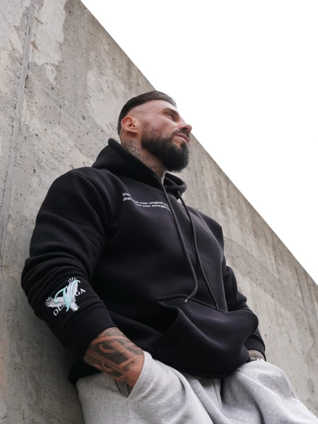 Bluza męska OLAVOGA EAGLE 2026 czarne - mawershop