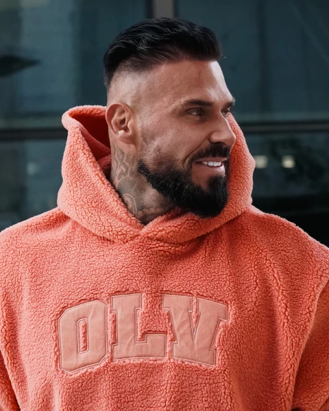 Bluza męska OLAVOGA OROFIOU 2026 pomarańcz - mawershop