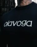 Sweter męski OLAVOGA SALO 2026 czarny  - mawershop