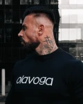 Sweter męski OLAVOGA SALO 2026 czarny  - mawershop