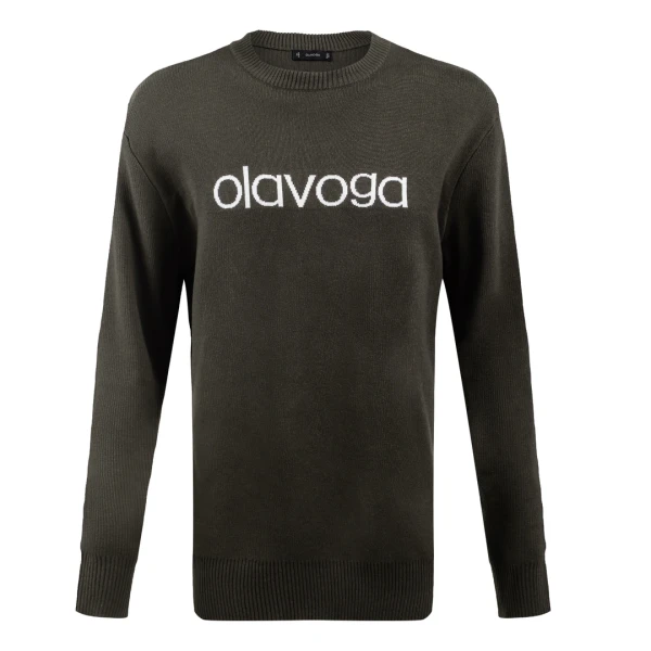 Sweter męski OLAVOGA SALO 2026 khaki - mawershop