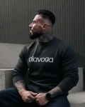 Sweter męski OLAVOGA SALO 2026 khaki - mawershop