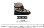 Buty damskie śniegowce OLAVOGA ETNA 2026 czarne - mawershop
