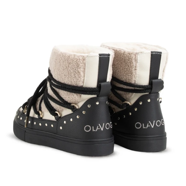 Buty damskie śniegowce OLAVOGA ETNA 2026 czarne - mawershop