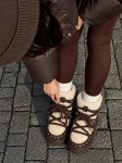 Buty damskie śniegowce OLAVOGA ETNA 2026 brąz - mawershop